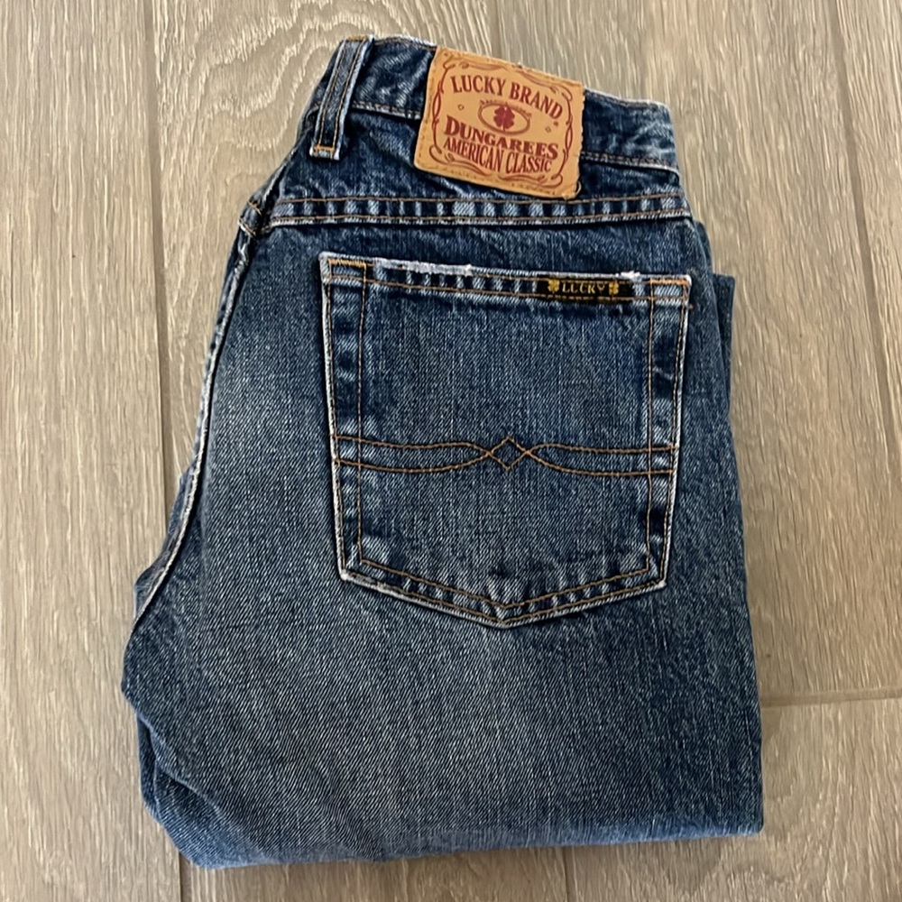 Lucky Brand Women's Boot Cut Jeans - Dark Blue Denim